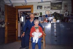 Anfinn Dalene, fødd 1916, og kona, Maria, fødd Venås 1920. D