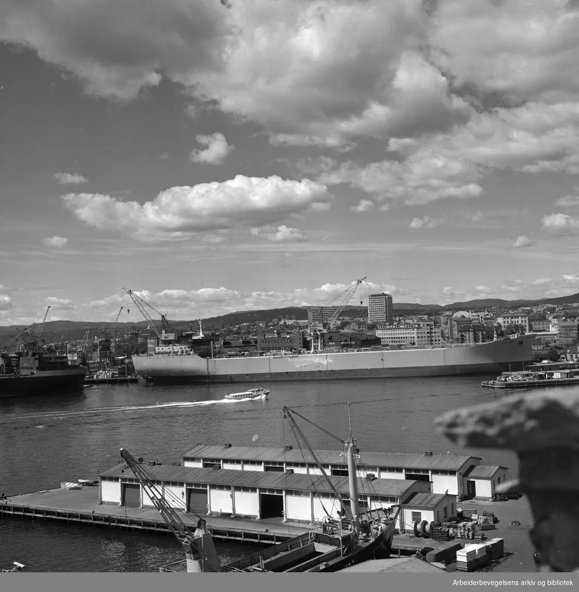 Oslo havn. Nyland Vest..1960 - 1965