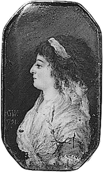 Ulrica Eleonora von Fersen (1749-1810), konstnärens hustru