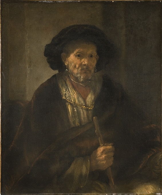 Porträtt av en gammal man