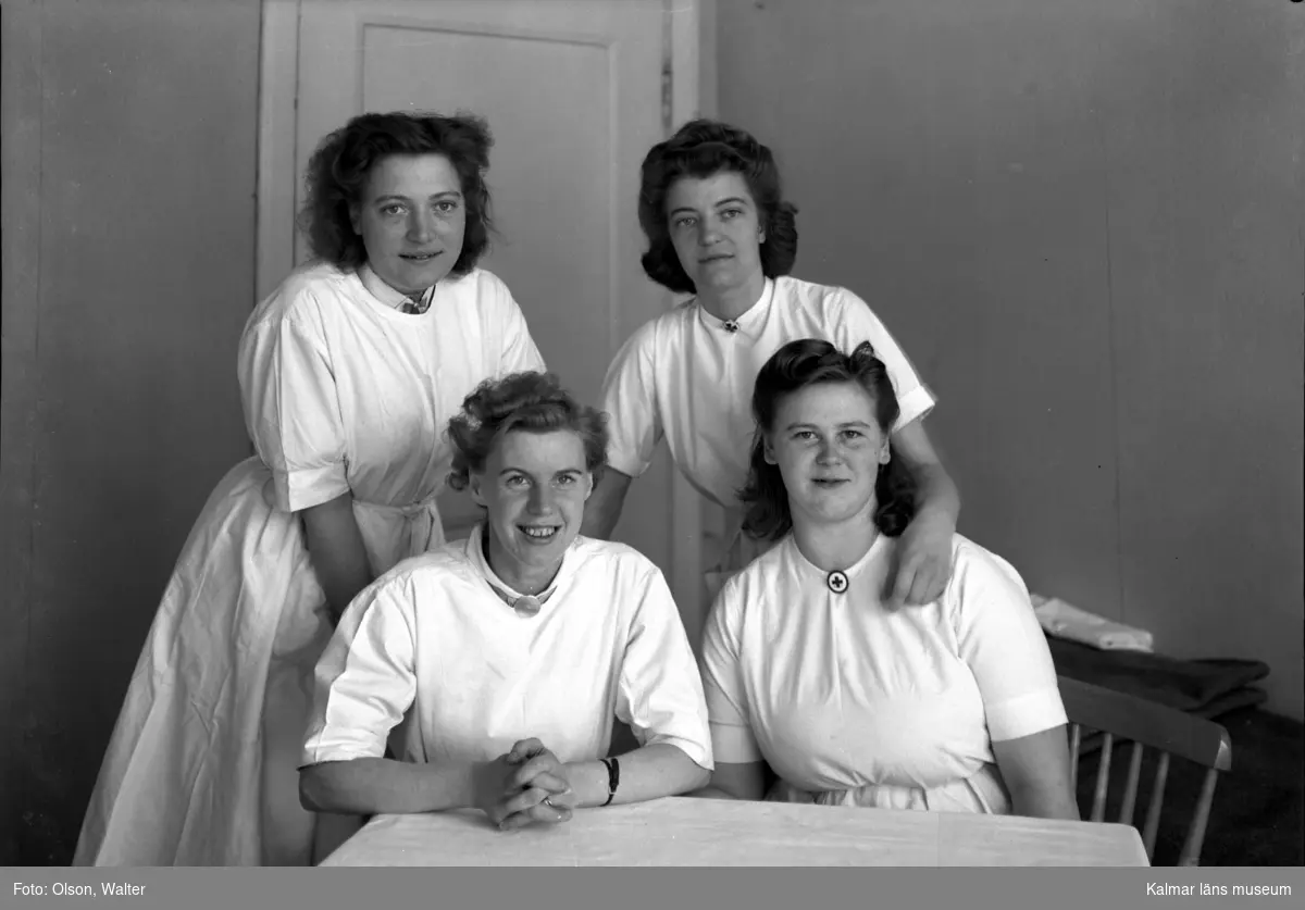 Kvinnlig personal på Beredskapssjukhuset.