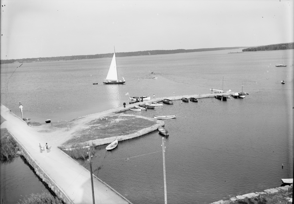 Östhammar hamn, Uppland 1910