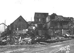 Krigen har kommet til Kirkelandet i Kristiansund. Etter nazi