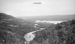 Landskapsbilde fra Hol kommune i øvre Hallingdal.  Fotografi