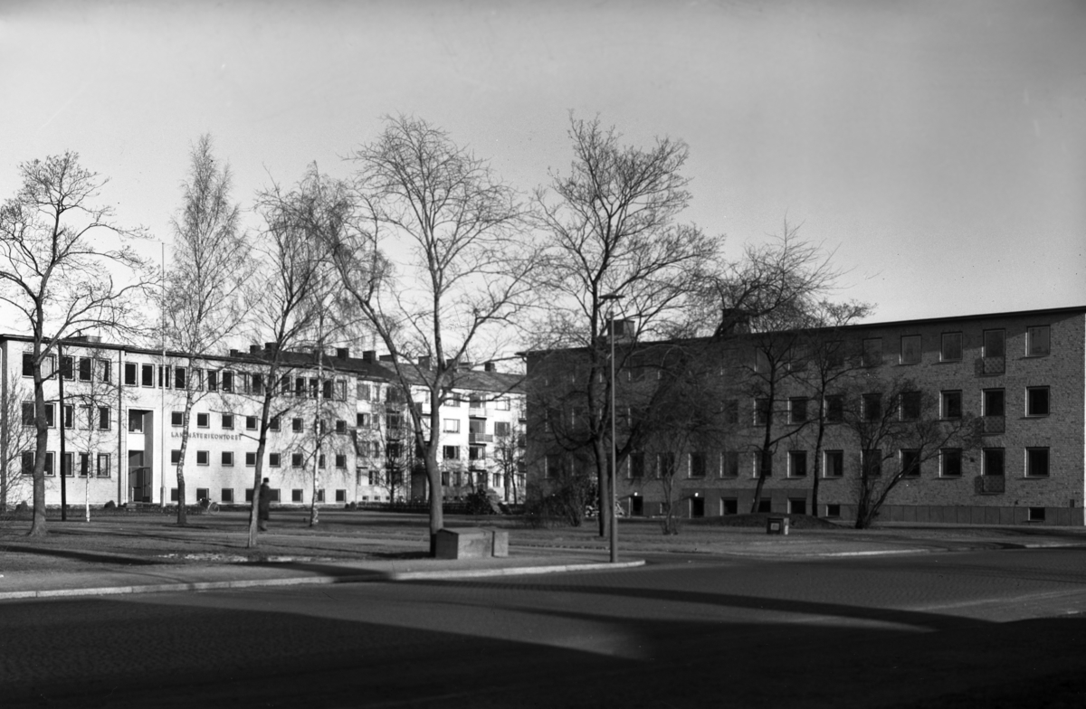 Landstingets och Lantmäteriets lokaler i Klara. Bilden tagen ca 1950.