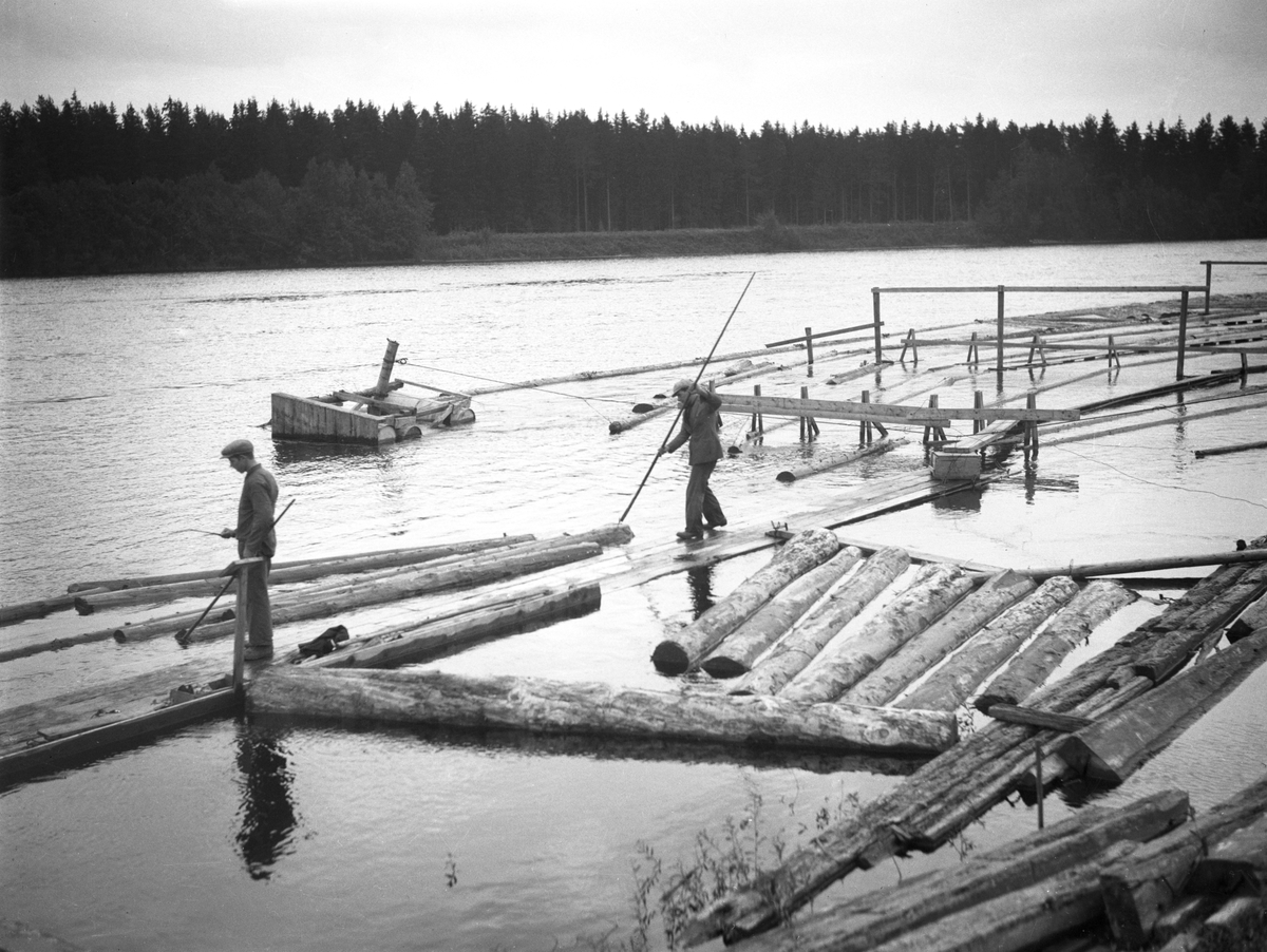 Skåre Ångsåg 1934. Foto Dan Gunner