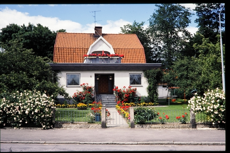 Villa på Väster i Växjö, 1980, Viktor Rydbergsgatan 6.