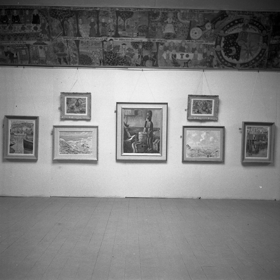SM utställning, Edvin Ollers. 1947