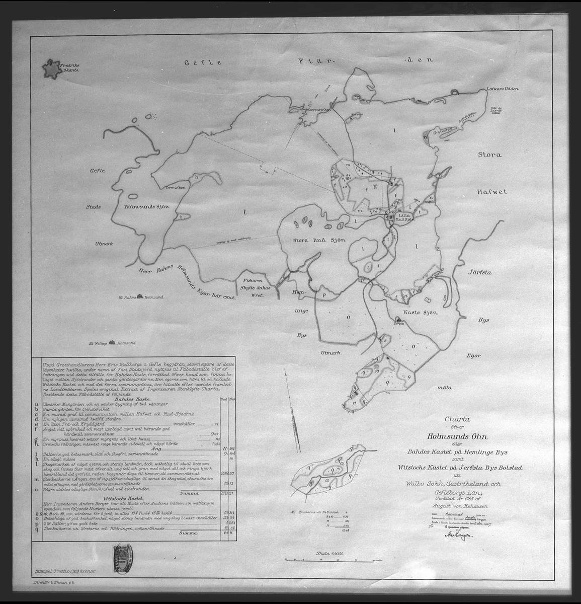 Gefle Dagblad
Gammal karta över Bomhus område år 1765


23 april 1938

