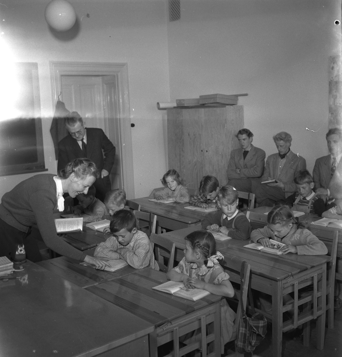 Seminariet interiör efter renoveringen. 6 maj 1949.
(Förre detta Dövstumskolan.