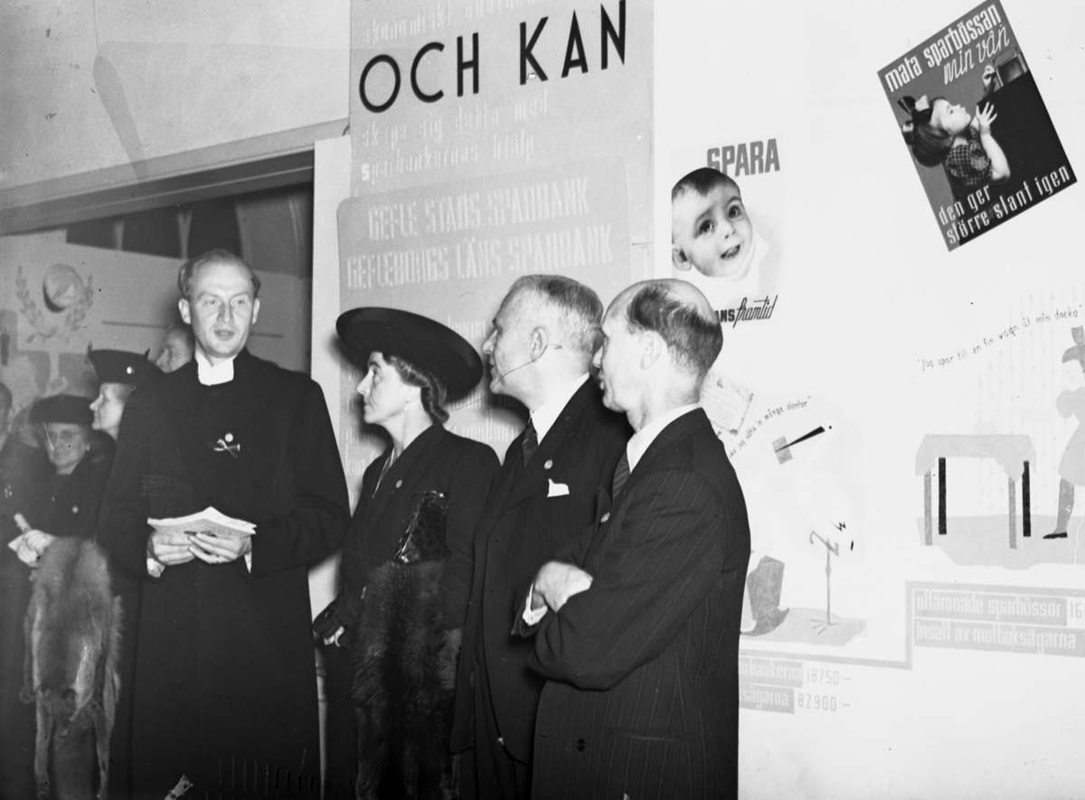 Ungdomsutställningen "Ungdomen Vill och Kan". Oktober 1941.