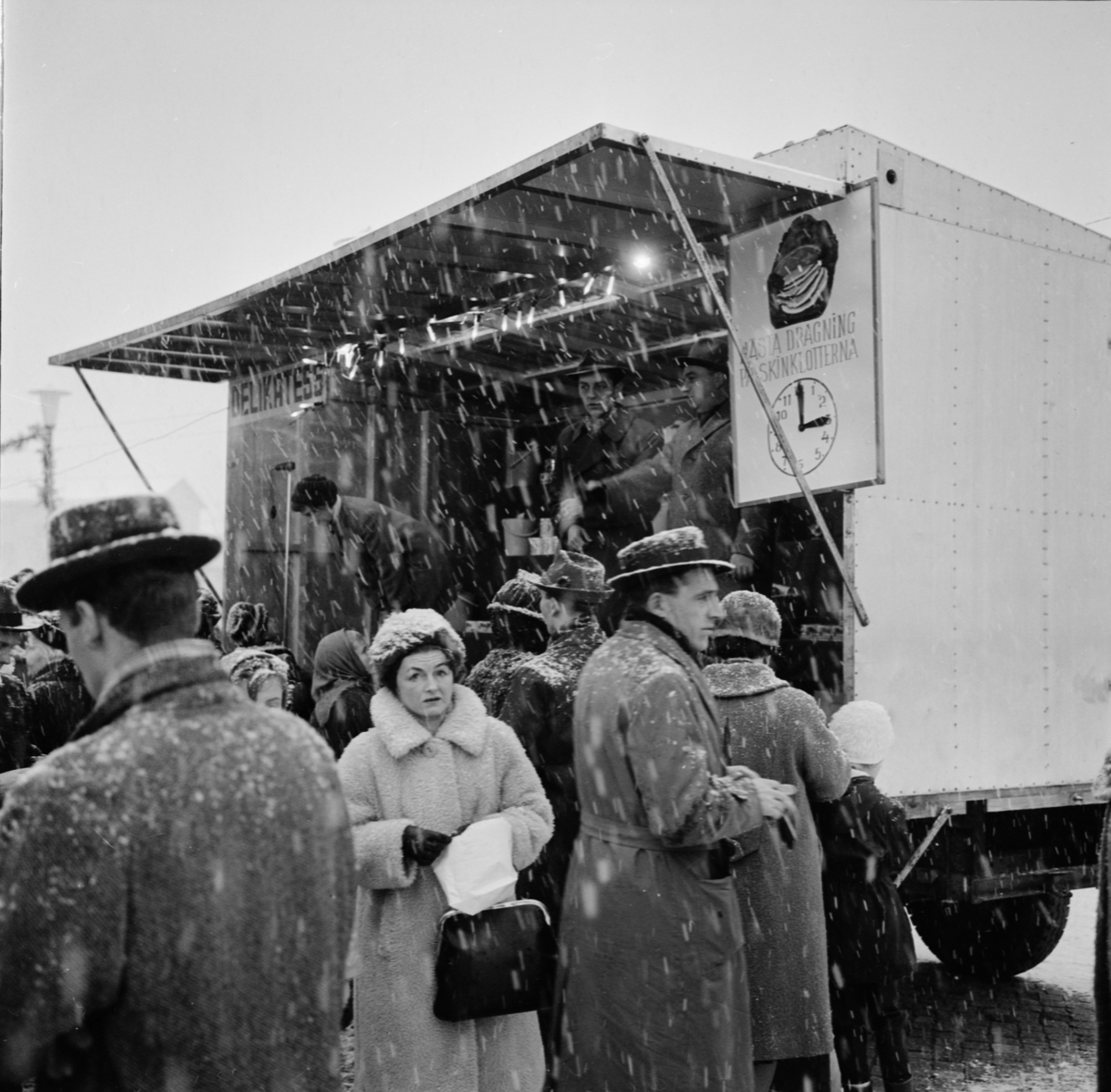 Skyltsöndag, Uppsala december 1961