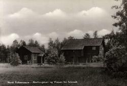 Postkort. Akerhaugstuen og Ylistuen fra Telemark. Telemarkst