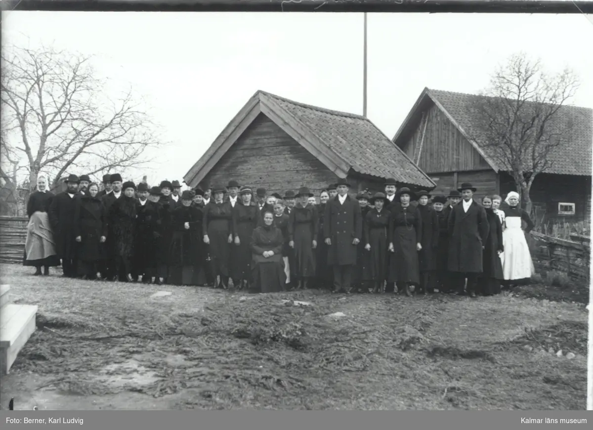 Begravning på Brotorps gård 1920.