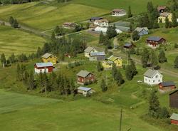 Småhusbebyggelse. Gartneri med drivhus.  Se SS-WG-159940