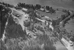 Tretten, Øyer, 28.08.1953, Tretten ysteri, bolighus, elv, ve