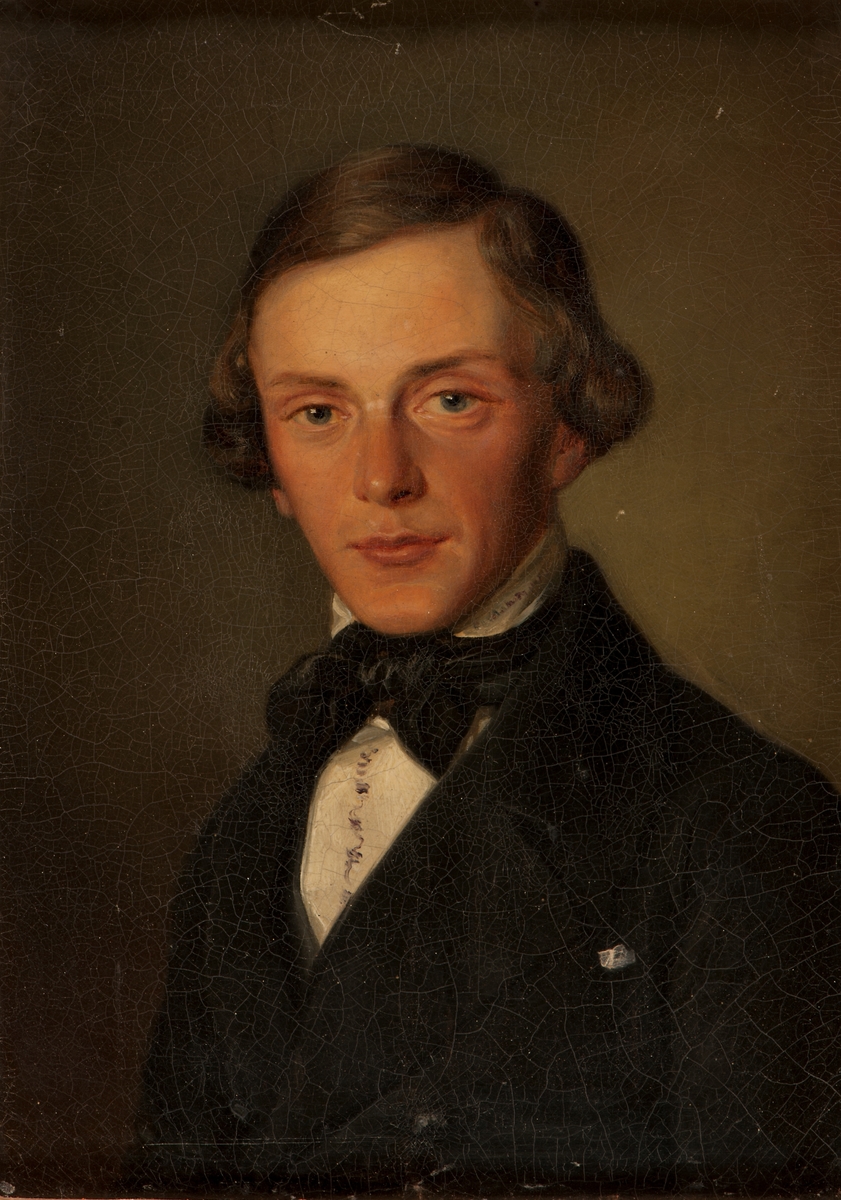 Porträtt av Gustaf Nylén, sjökapten.