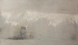 Lys langs fjorden [Olje på lerret]