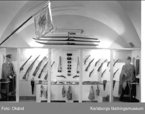 Skjutvapenmontern K 3 museum Karlsborg.