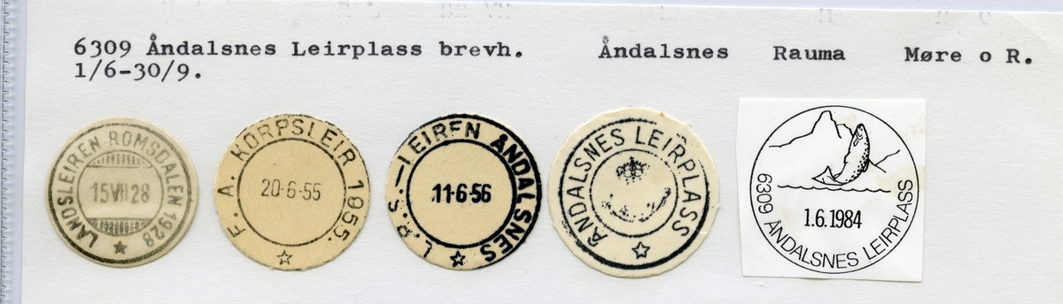 6309 Åndalsnes Leirplass (Landsleiren Romsdalen 1928), Åndalsnes, Rauma, Møre og Romsdal
