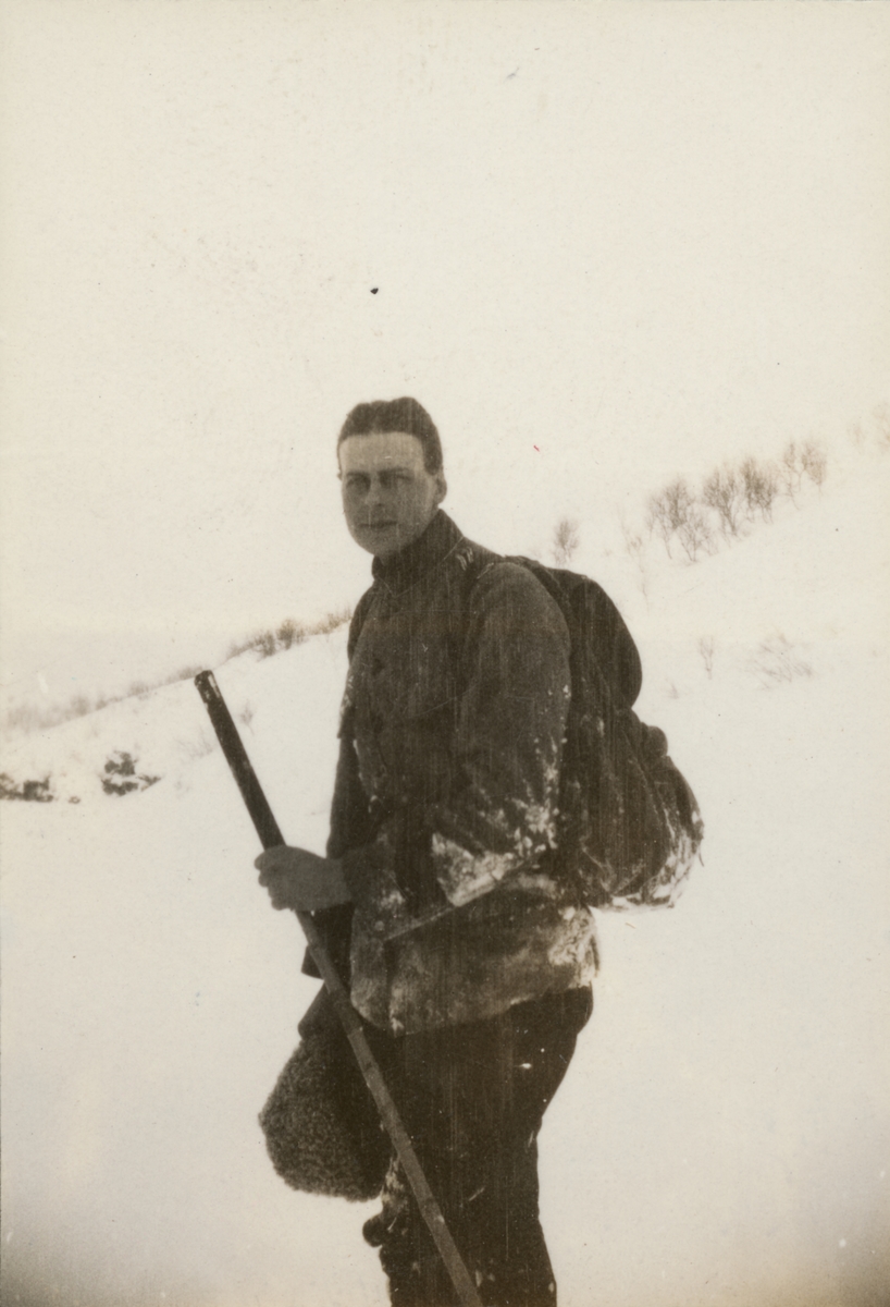 Löjtnant Per Kellin Södermanlands regemente I 10. Deltog i stridsvagnskursen vid Göta livgardes stridsvagnsbataljon år 1928-1930.