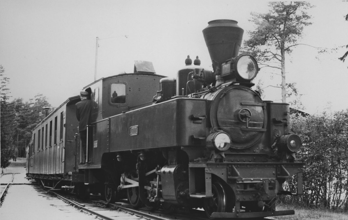 Tertitt-toget på Jernbanemuseet på Hamar.