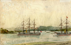 Skip i Oslofjorden [sjømotiv]