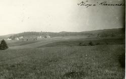 Postkort med motiv av gården Til Olav Wold på Klopp i Ramnes
