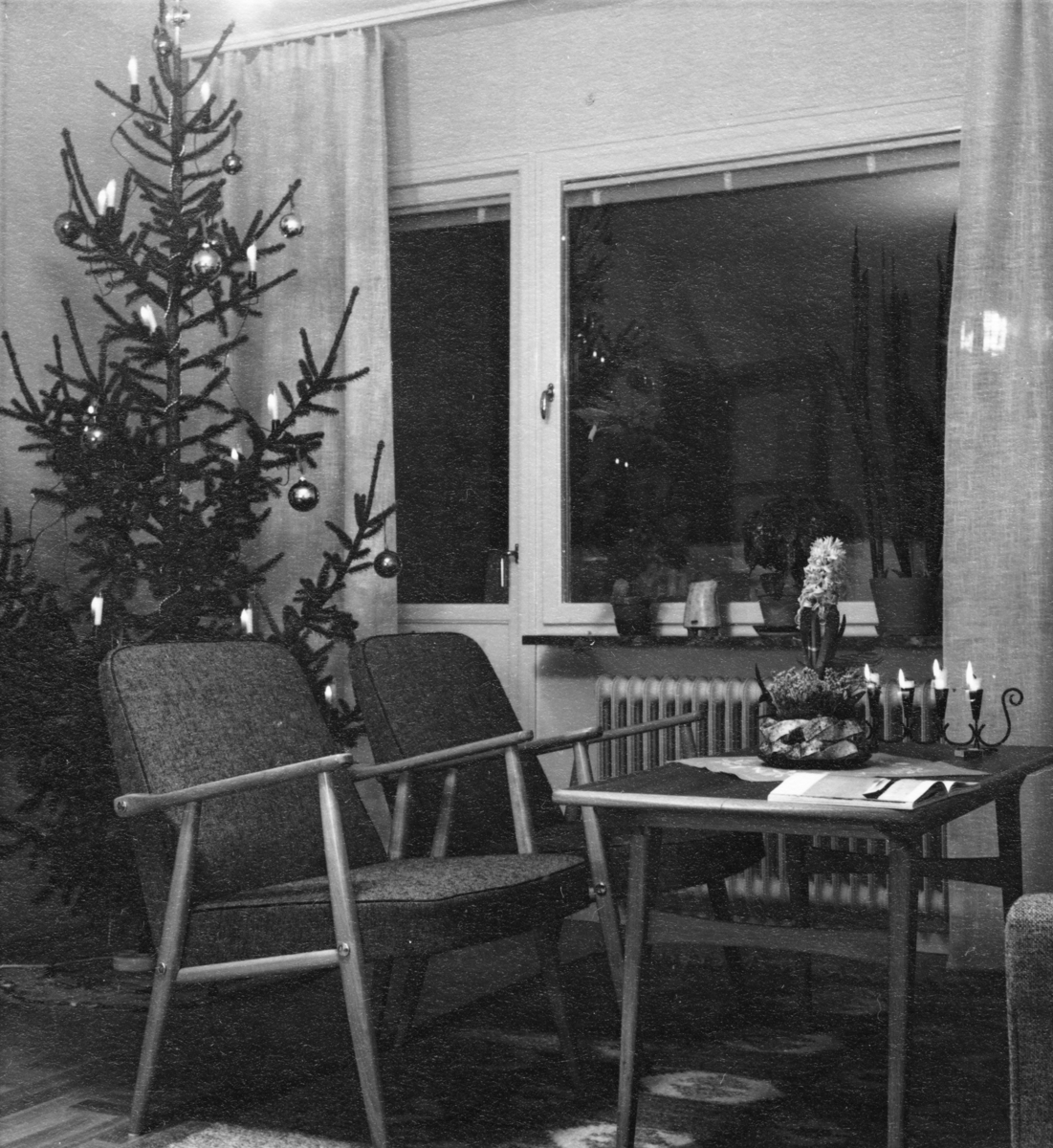Vänersborg. Jul på kyrkogatan.