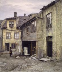 Vinkelgata [Forstadsmotiv]