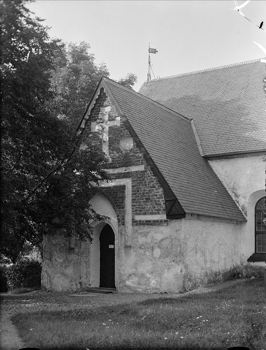 Vidbo kyrka i Vidbo, Vidbo socken, Uppland 1934
