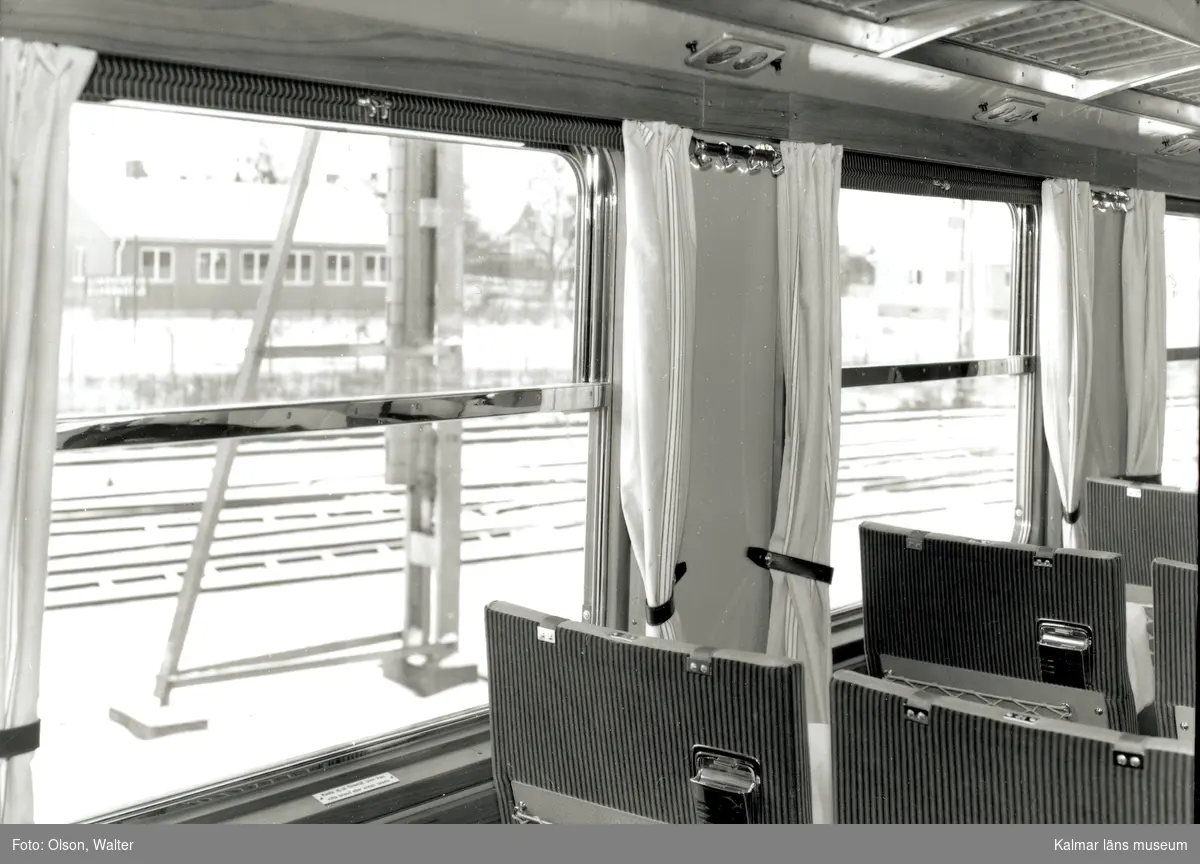 En personvagn till andra klass tåg. Bilden tagen vid KVAB..