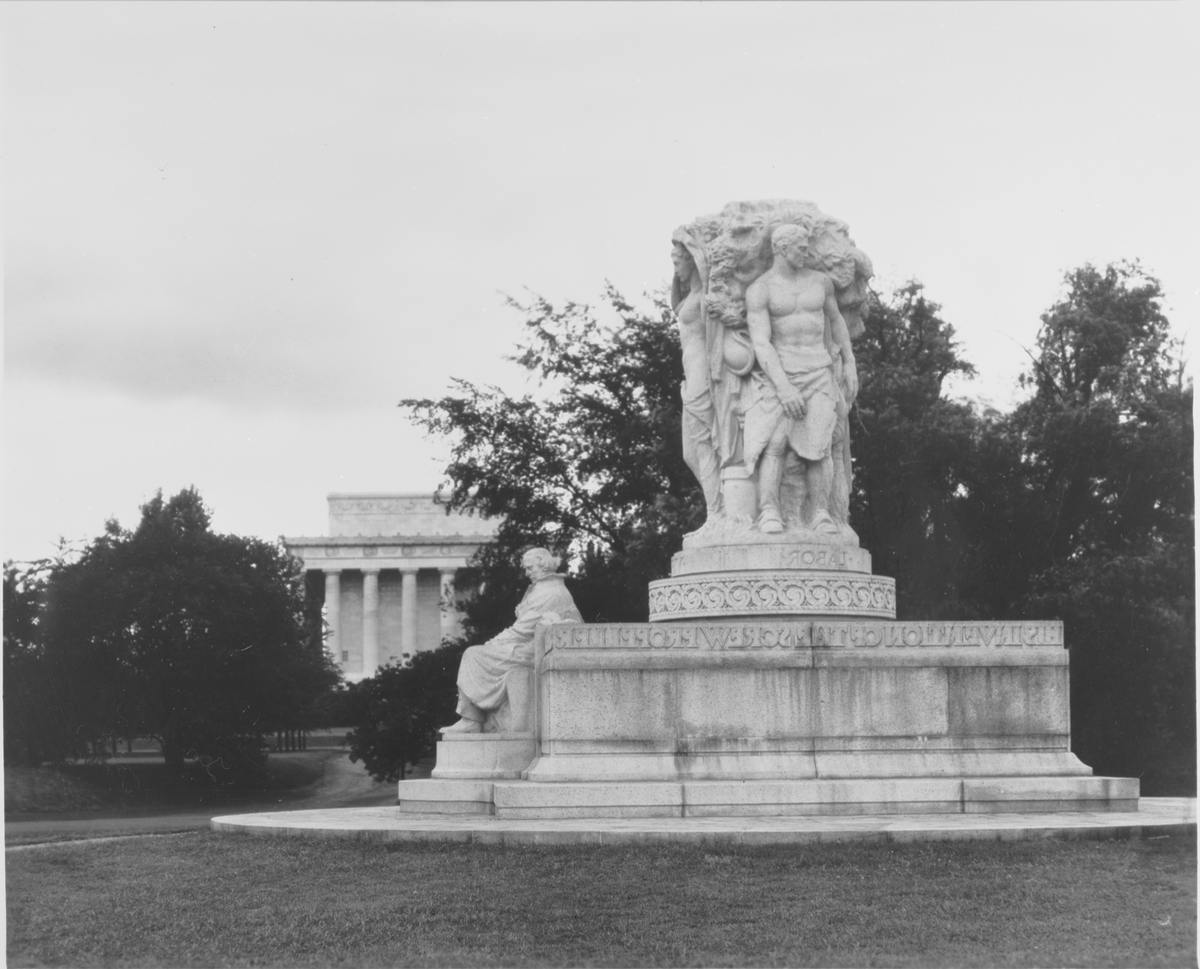 John Ericsson monumentet i West Potomac Park i Washington.