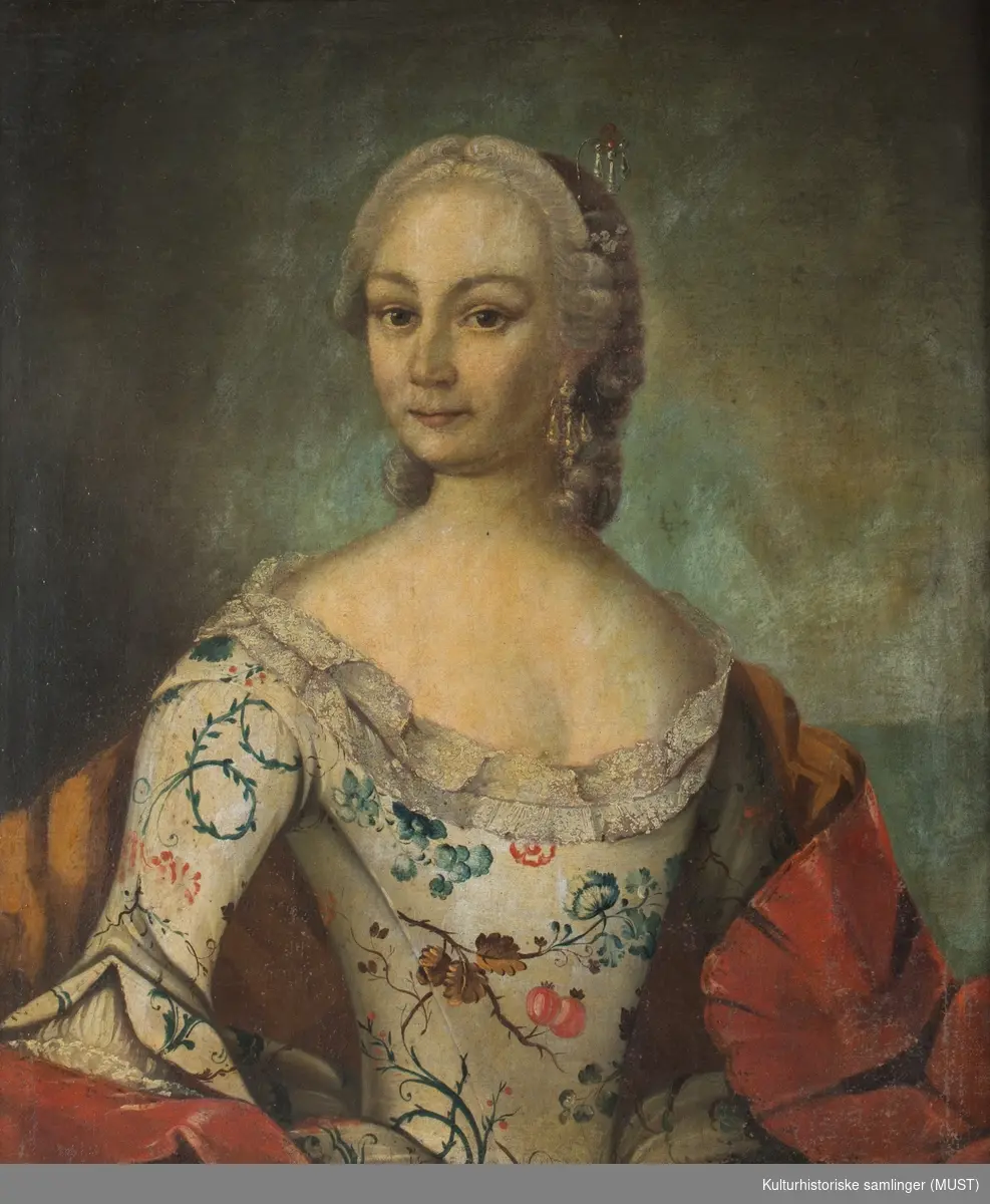 Portrett av Inger Jensdatter Bugge (f.Alsing) (1727 - 1761)