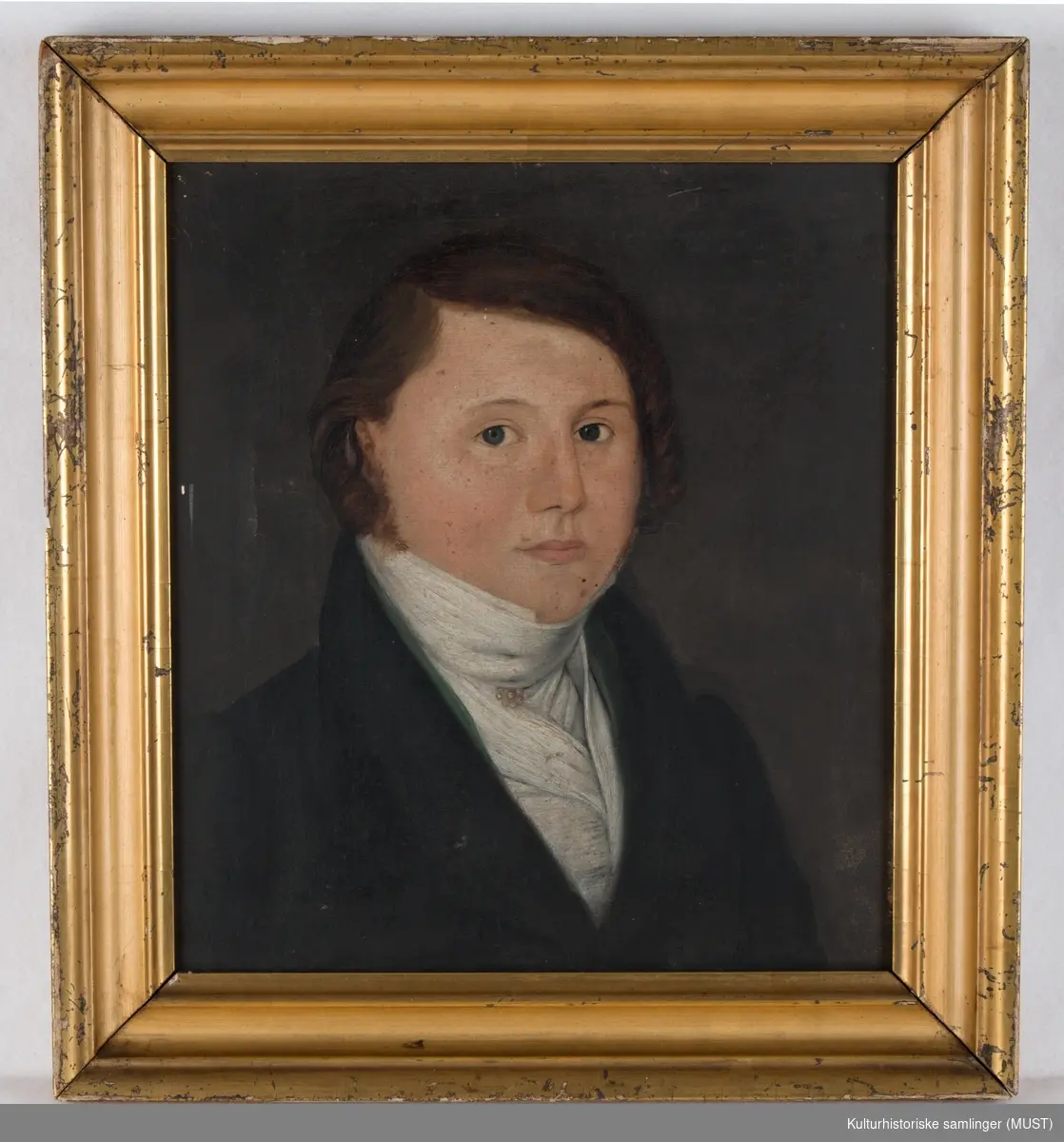 Portrett av kjøpmann Fredrik Petersen (1800 - 1840)