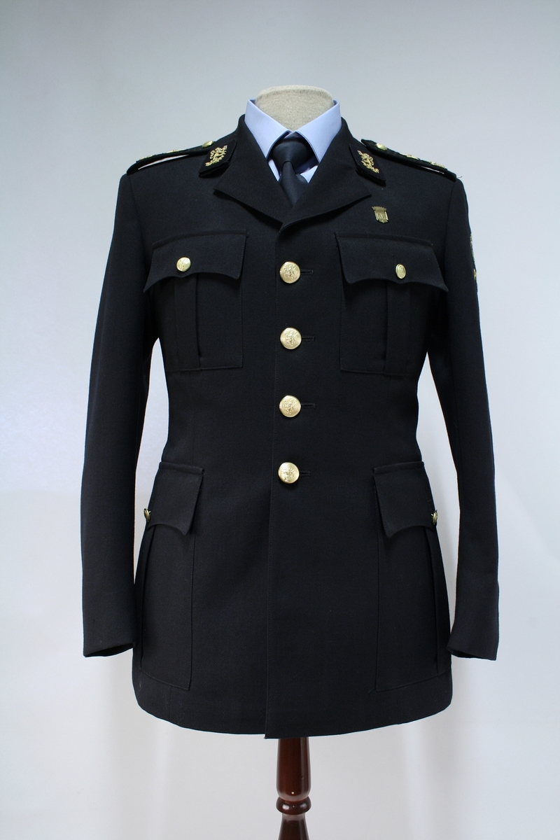 Uniformsjakke, politimester.