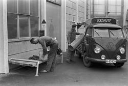 Godsrute ved stasjon.