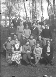 Skolebilde fra folkeskole, Nesheim skole.