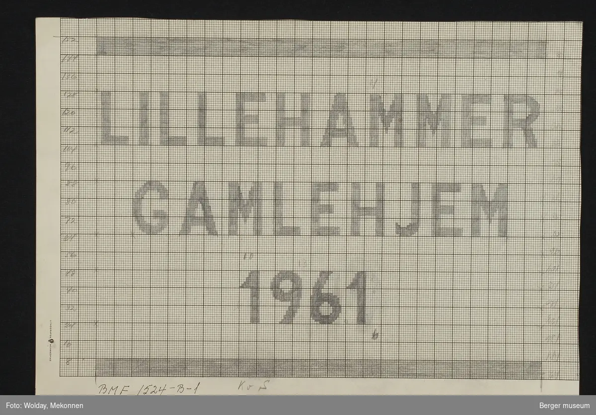 "LILLEHAMMER GAMLEHJEM 1961"





