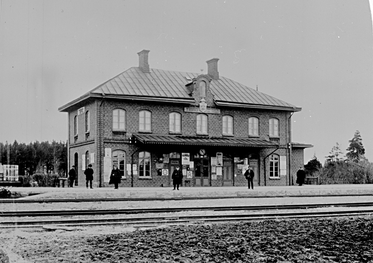 Tibro station 1890-talet.