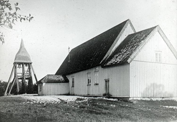 Revs 1896.
Nya kyrkan byggd på samma plats.