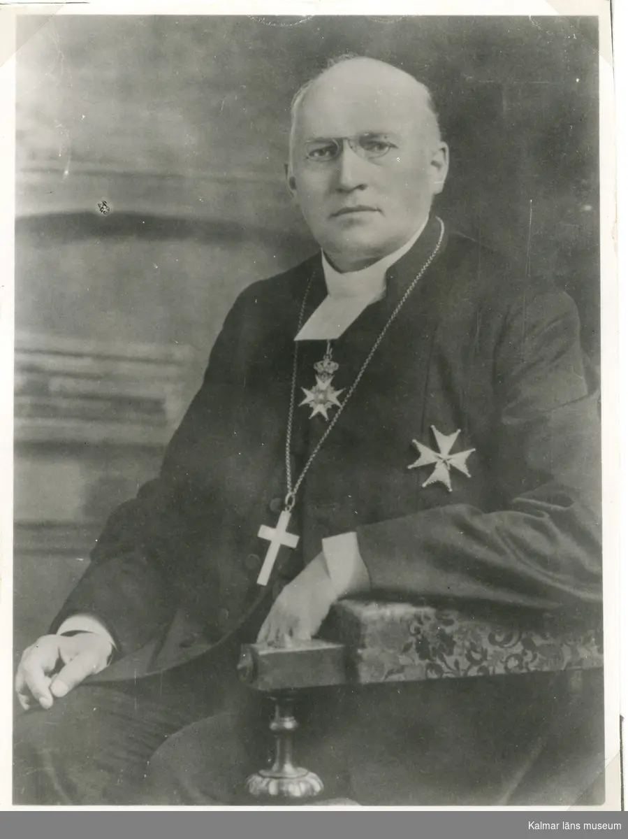 Henry William Tottie, biskop. Född 1856, död 1913. Biskop i Kalmar 1900-1913. Siste biskopen i Kalmar stift.