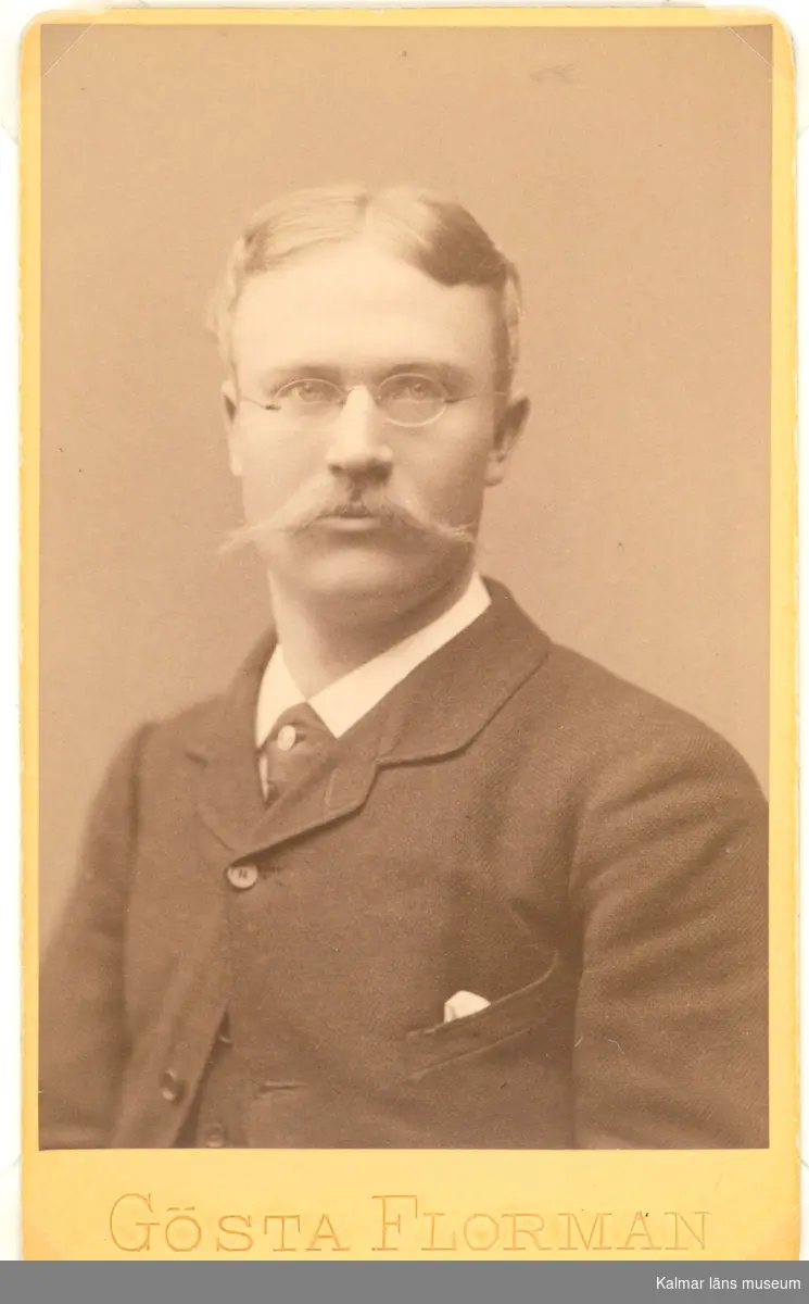 Oscar Kallenberg, läkare i Visby.