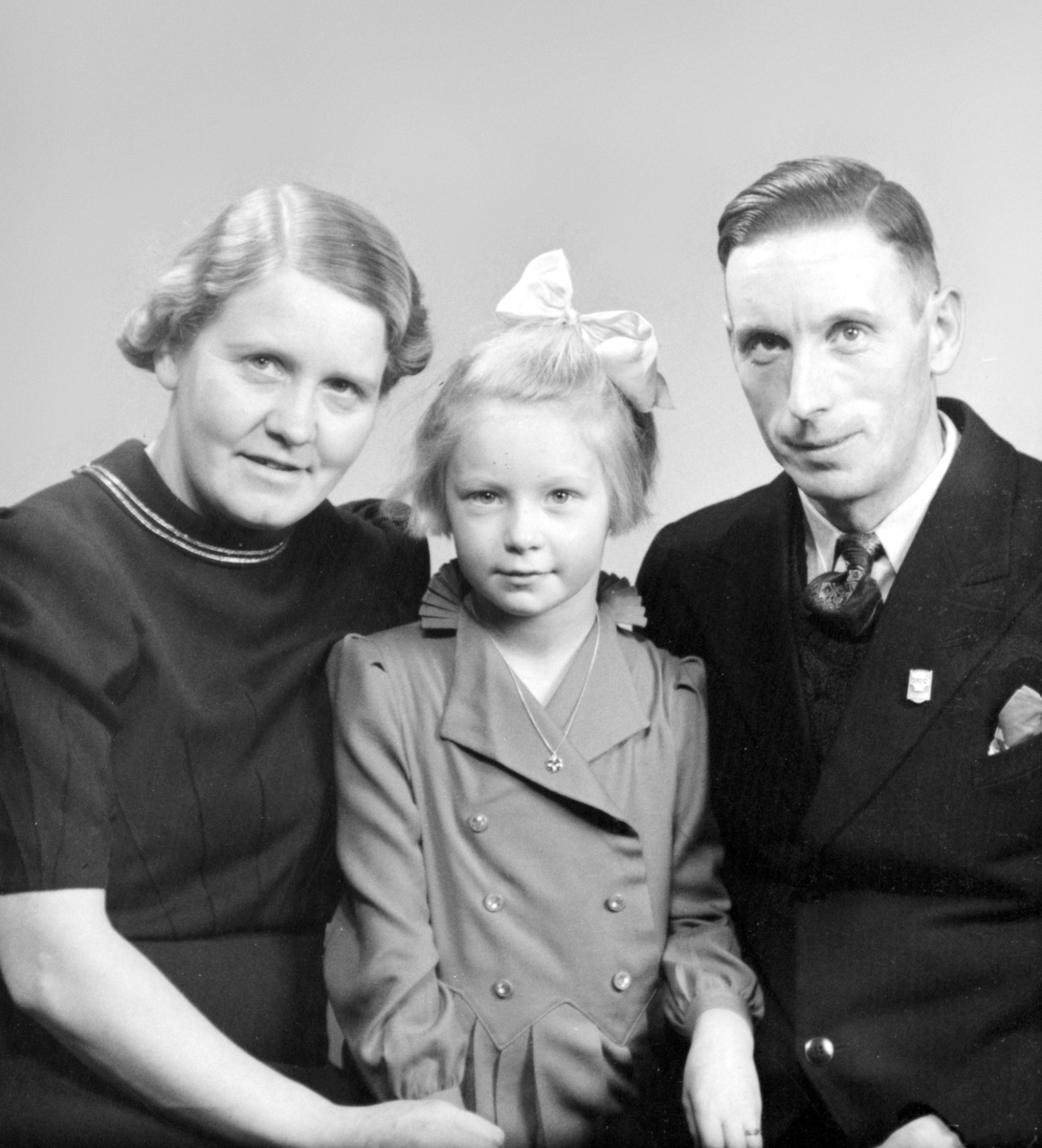 Helmer Andersson. Foto i december 1940.
