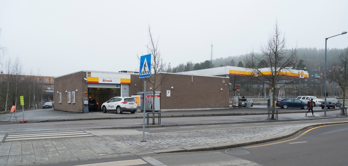 Shell bensinstasjon Fjellhamarveien Strømmen