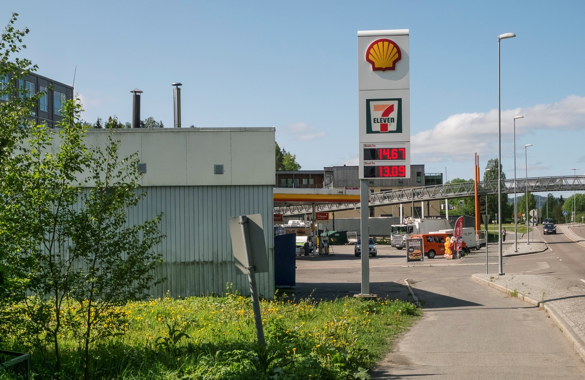 Shell bensinstasjon Osloveien Drøbak Frogn