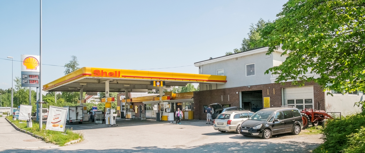 Shell bensinstasjon Nannestadvegen Nannestad