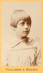 Marie.
 Bilde fra Marie Knudtzon (1879-1966) sin fotosamling