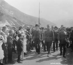 Personer, uniform, publikum.