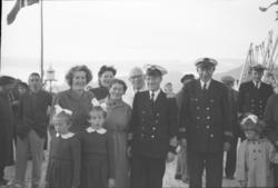 Åpning av "kvinnekaia" på Lekangsund i Tranøy kommune. Leder